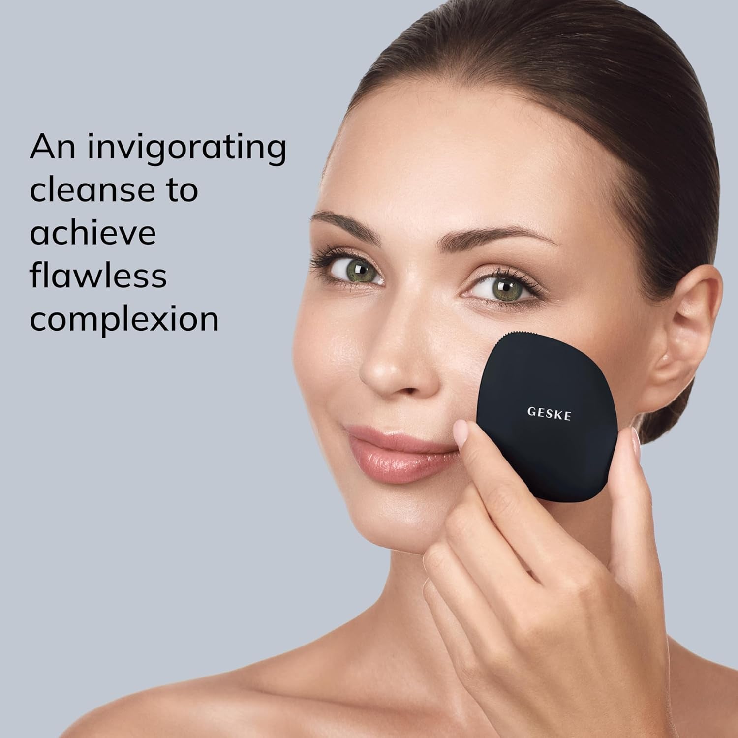 | Spazzola per Il Viso Smartappguided™ 4 in 1 | Spazzola per La Pulizia Del Viso | Spazzola Morbida in Silicone | Pulizia Del Viso Professionale | Pulizia Della Pelle