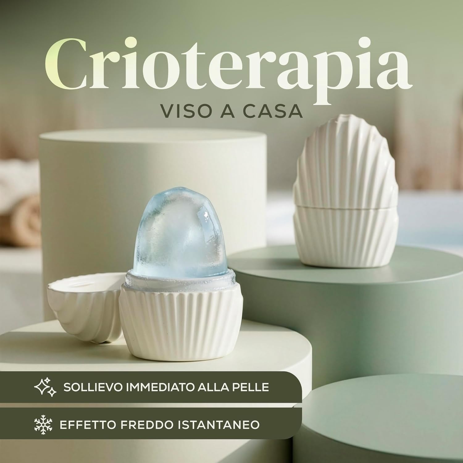 Kit Skincare Viso Completo. Rullo Di Giada, Gua Sha Viso E Ice Roller Viso, Perfetto per Regalo Donna Compleanno. Massaggiatore Viso Antirughe E Crioterapia Naturale.