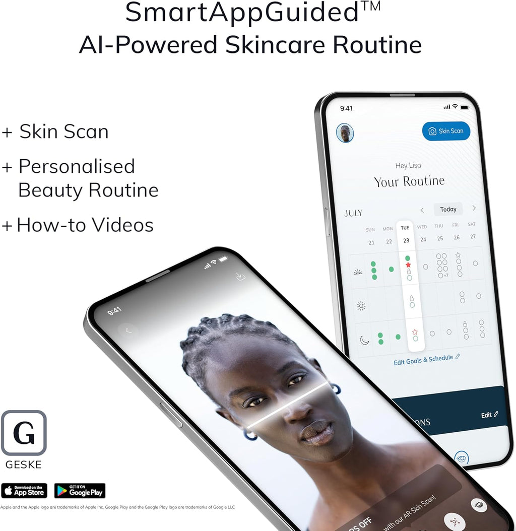 | Spazzola per Il Viso Smartappguided™ 4 in 1 | Spazzola per La Pulizia Del Viso | Spazzola Morbida in Silicone | Pulizia Del Viso Professionale | Pulizia Della Pelle